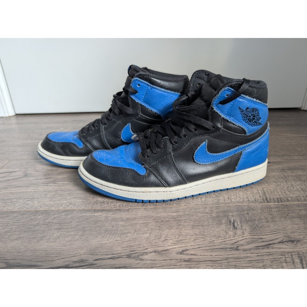 Nike Air Jordan 1 Retro High OG 'Royal' 2017 Blue Black Size 10 555088-007